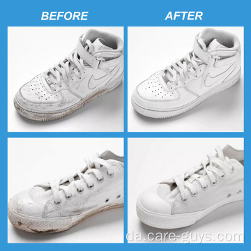 Rengøring af skoomsorg til skoens renser